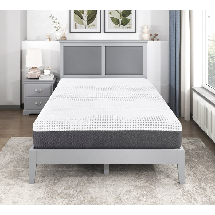 MT-UNH12EK 12" Eastern King Green Tea Gel-Infused Memory Foam Hybrid Mattress - MT-UNH12EK