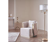 Munich 3-pieces (Sofa & Loveseat & Chair) Livingroom Set Cream in Cream - 101-MUN-TRK276-321