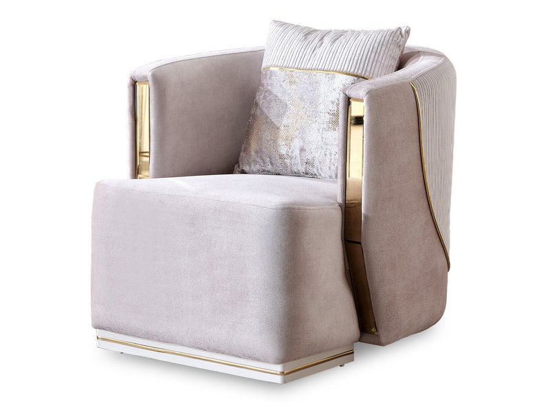 Munich 32" Wide Armchair - Gate FurnitureAccent Chairs