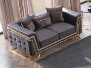 Munich 67" Wide Loveseat - Gate FurnitureLoveseat