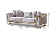 Munich 89" Wide Sofa - Gate FurnitureSofas