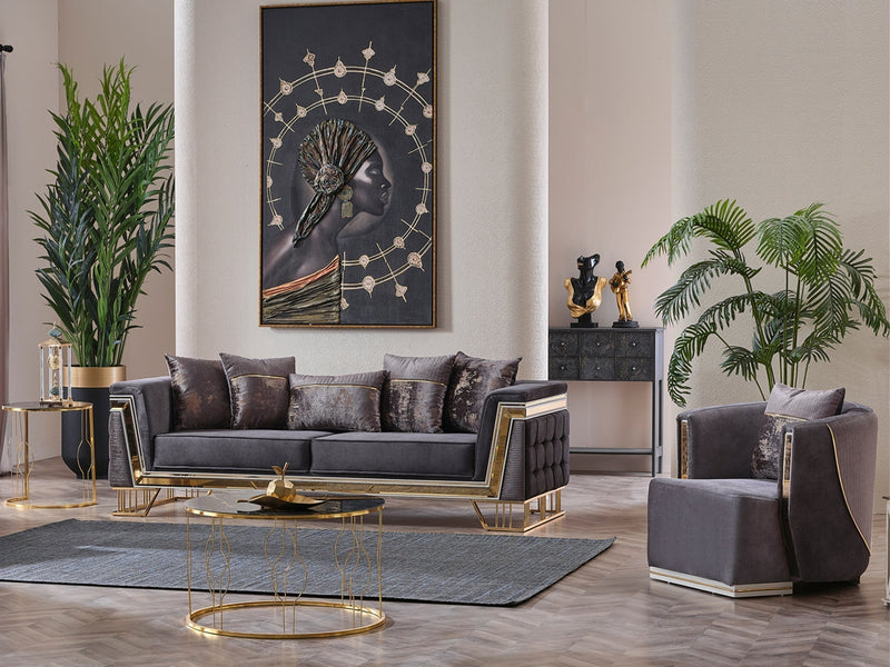 Munich Living Room Set - Gate FurnitureLiving Room Sets