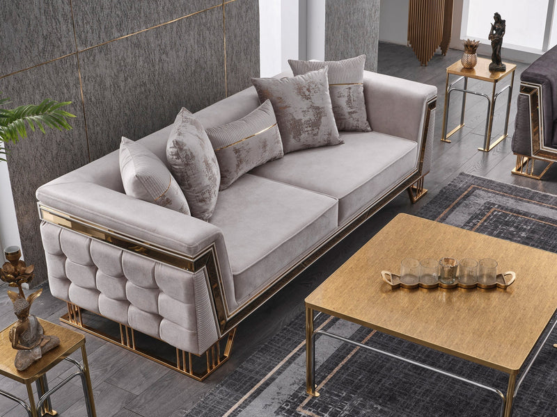 Munich Living Room Set - Gate FurnitureLiving Room Sets