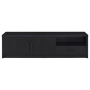 Murray 70-inch 2-door TV Stand Media Console Black - 706213