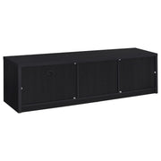 Murray 70-inch 2-door TV Stand Media Console Black - 706213