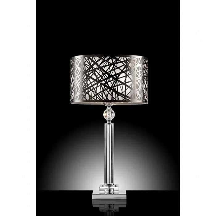 Mya Translucent/Black Table Lamp - L9148T