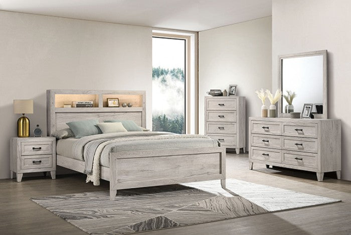 Mysen White Wash Mirror - FM7202WH-M