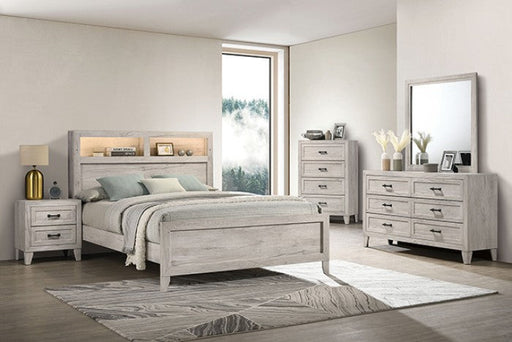 Mysen White Wash Mirror - FM7202WH-M