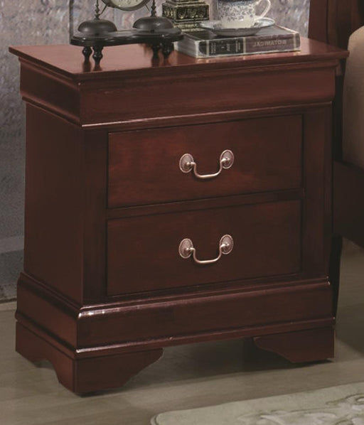 Mystic - 2 Drawers Cherry Nightstand - B342-N