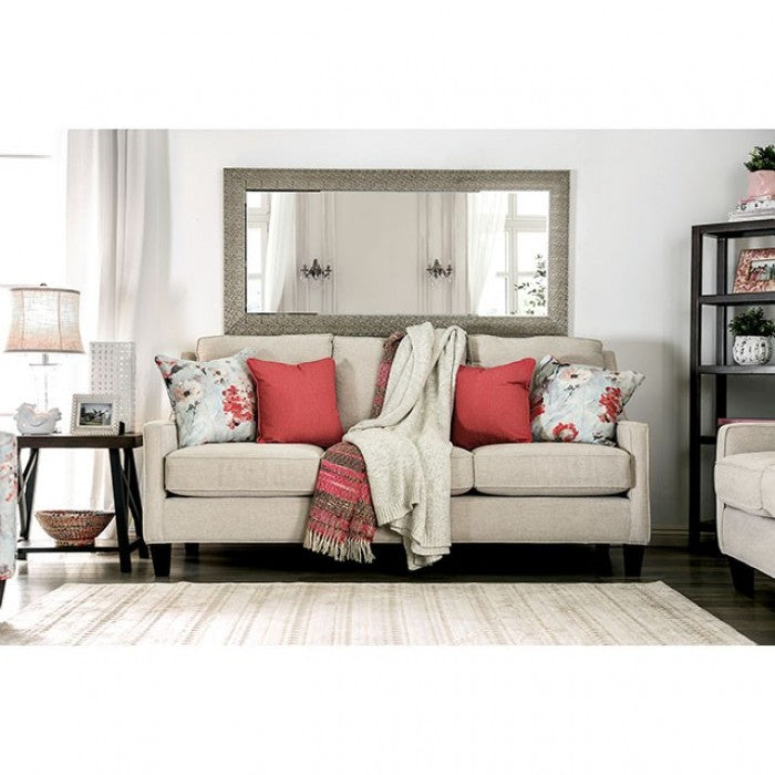 Nadene Ivory Sofa - SM8014-SF