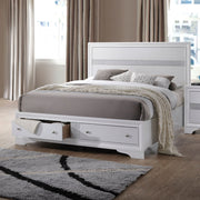 Naima EK Bed W/Storage - 25767EK