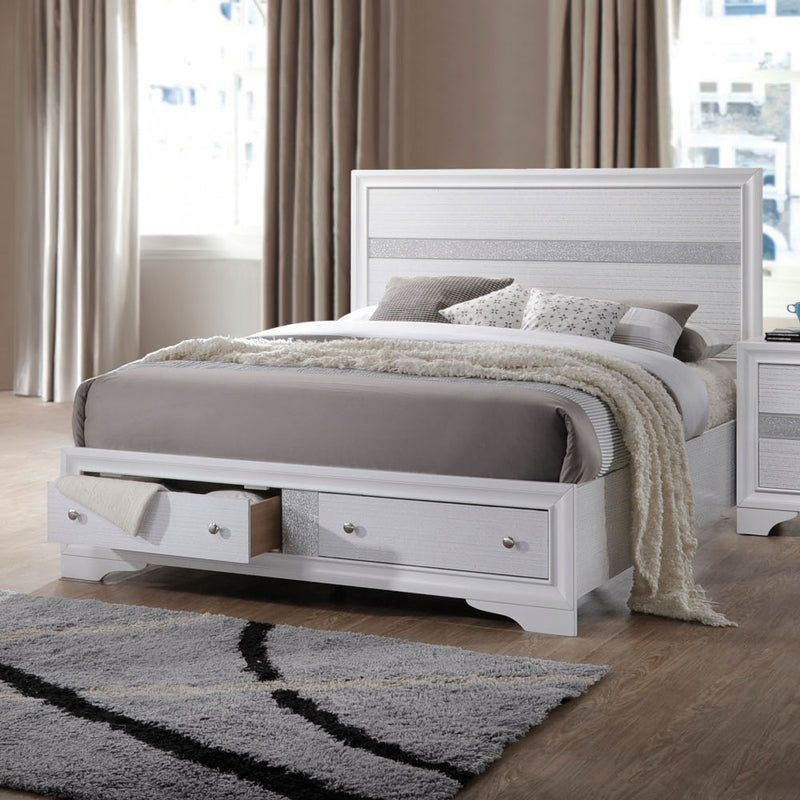Naima EK Bed W/Storage - 25767EK