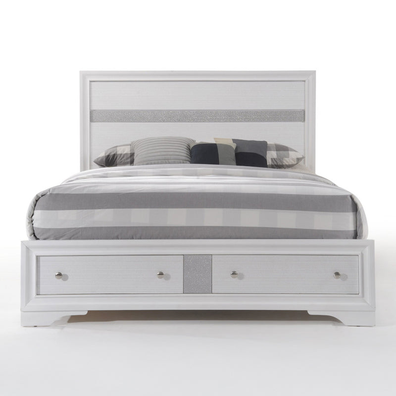 Naima EK Bed W/Storage - 25767EK