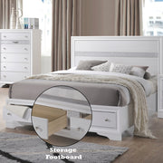 Naima EK Bed W/Storage - 25767EK