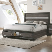 Naima EK Bed W/Storage - 25967EK