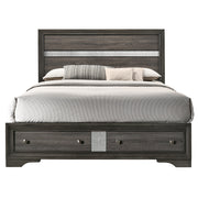 Naima EK Bed W/Storage - 25967EK