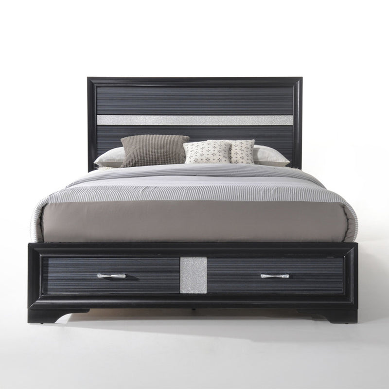 Naima Queen Bed W/Storage - 25900Q