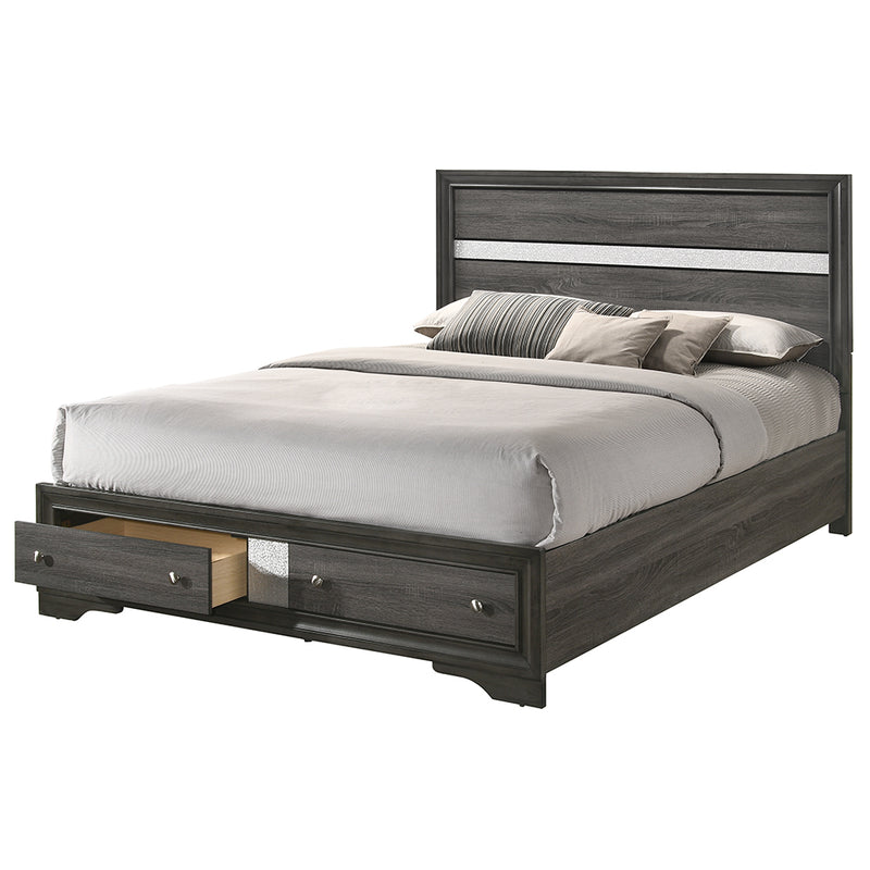 Naima Queen Bed W/Storage - 25970Q
