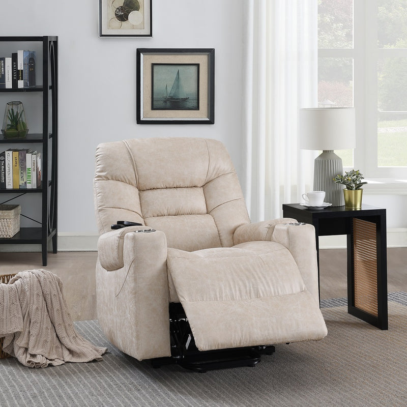 Nairi Power Recliner W/Lift & Heating & Massage - LV02995