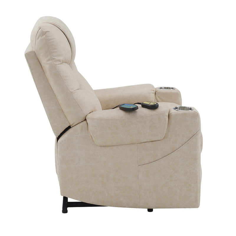 Nairi Power Recliner W/Lift & Heating & Massage - LV02995