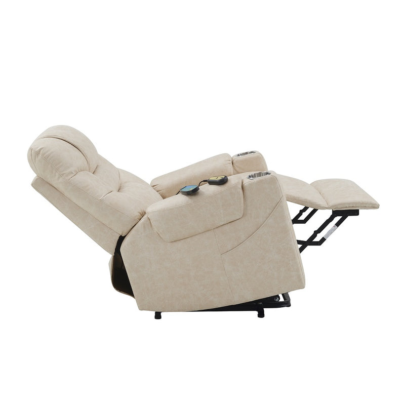 Nairi Power Recliner W/Lift & Heating & Massage - LV02995
