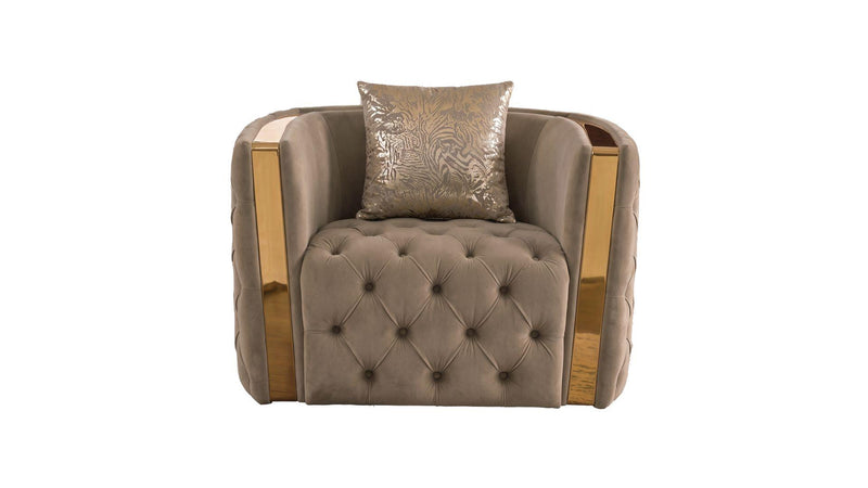 Naomi Chair Taupe - C - Naomi Chair Taupe - C