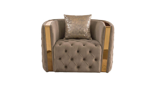 Naomi Chair Taupe - C - Naomi Chair Taupe - C