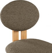 Napa Boucle Fabric Upholstered Dining Chair in Olive, Set of 2 - 503Olive-C