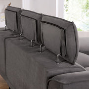 Napanee Dark Gray Sectional - CM6254GY-SECT