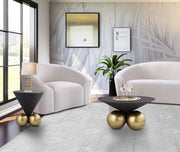 Naples Iron Coffee Table in Grey - 265-C