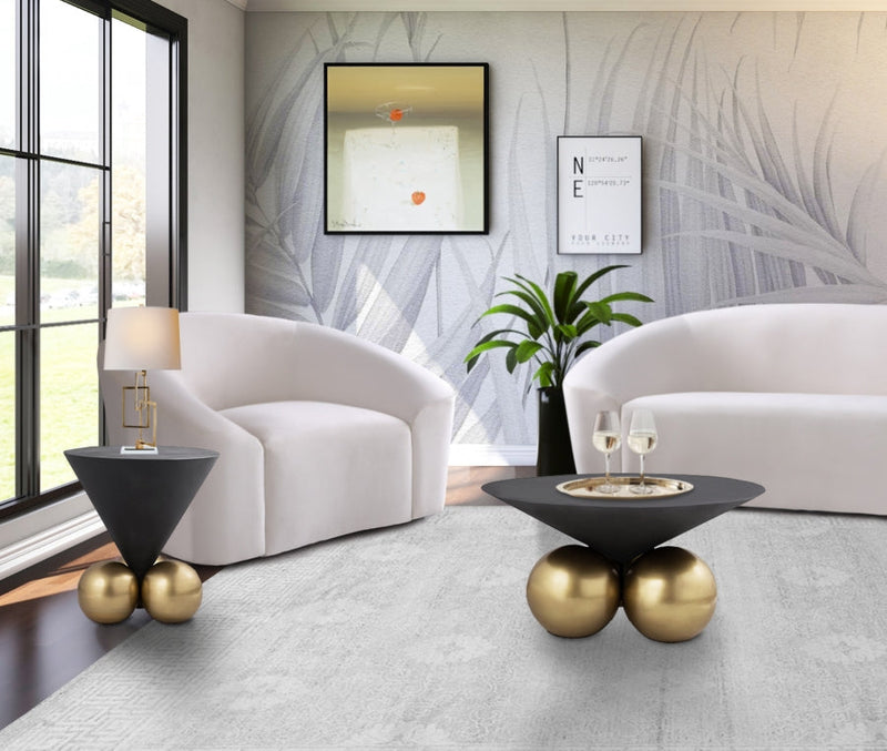 Naples Iron Coffee Table in Grey - 265-C