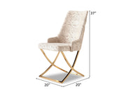 Napoli 20" Wide Dining Chair - Gate FurnitureDining Chairs