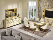 Napoli 6 Person Dining Room Set - Gate FurnitureDining Room Sets