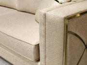 Napoli 93" Wide Square Arm Sofa - Gate FurnitureSofas