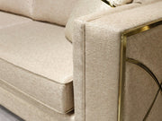 Napoli 93" Wide Square Arm Sofa - Gate FurnitureSofas