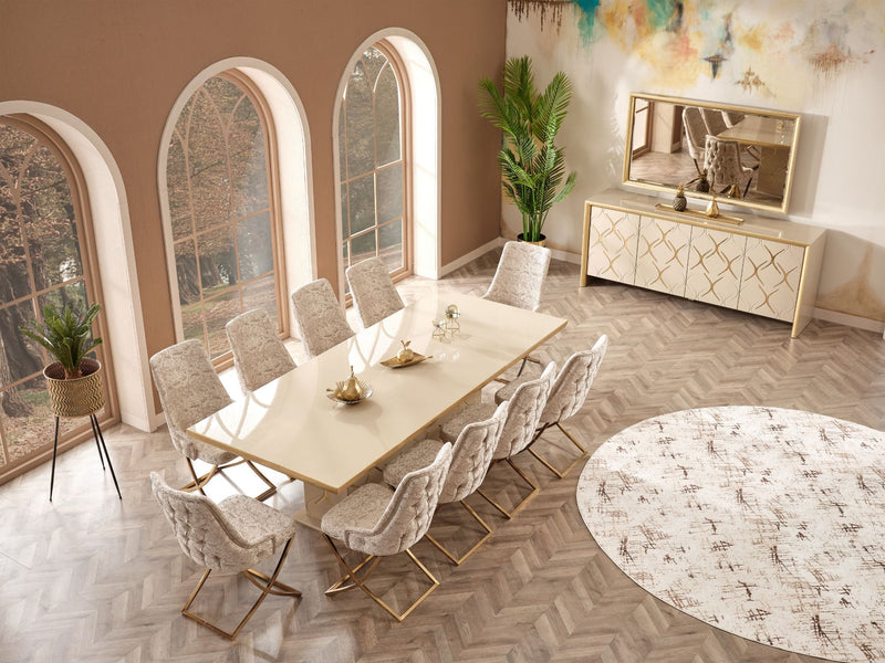 Napoli Consol With Mirror - 115-NAP-CON+M