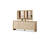 Napoli Diningroom (Consol With Mirror & Dining Table & 6 Dining Chair) - 115-NAP-SET