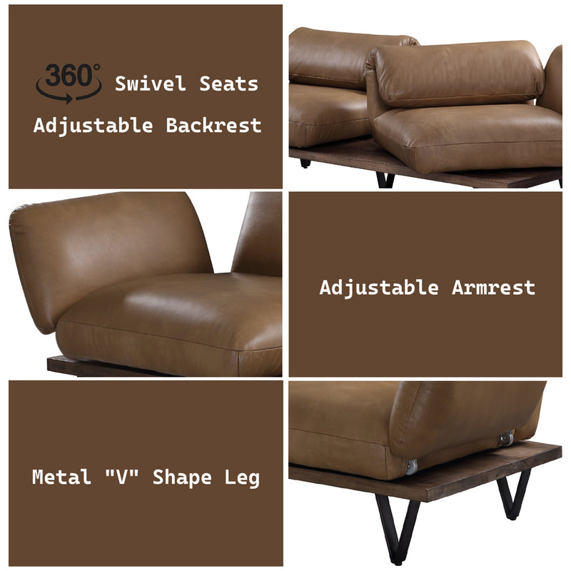 Narech Sofa W/Swivel - 55065