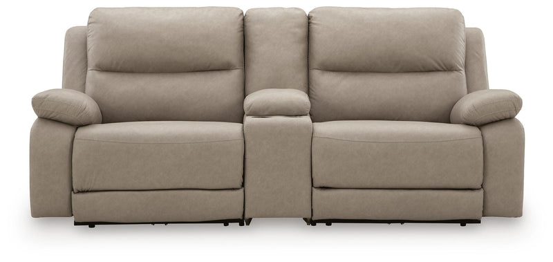 Narwhal Place Pebble 3-Piece Power Reclining Sectional - PC99201S3