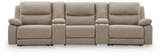 Narwhal Place Pebble 5-Piece Power Reclining Sectional - PC99201S14