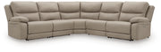Narwhal Place Pebble 5-Piece Power Reclining Sectional - PC99201S8