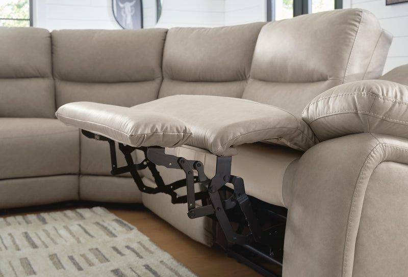 Narwhal Place Pebble 5-Piece Power Reclining Sectional - PC99201S8