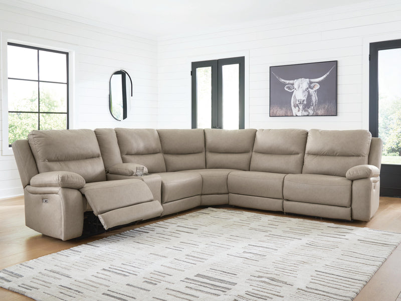 Narwhal Place Pebble 6-Piece Power Reclining Sectional - PC99201S10