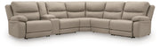 Narwhal Place Pebble 6-Piece Power Reclining Sectional - PC99201S10