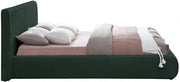 Nash Boucle Fabric King Bed Green - Gate FurnitureKing Bed