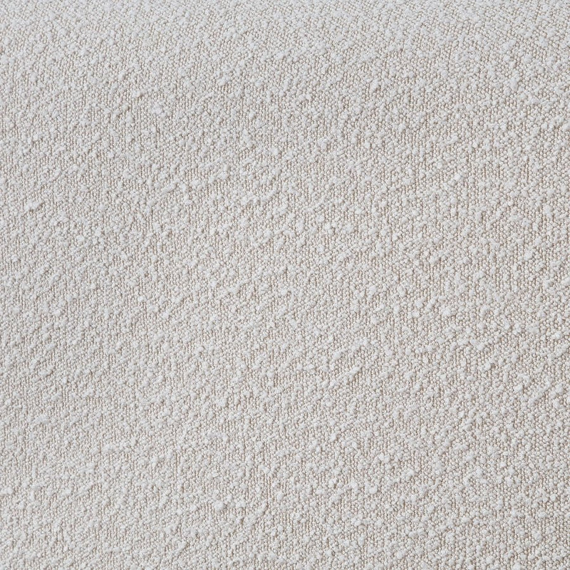 Nash Boucle Fabric Queen Bed Cream - Gate FurnitureQueen Bed