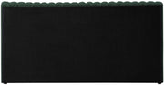 Nash Boucle Fabric Queen Bed Green - Gate FurnitureQueen Bed
