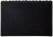 Nash Boucle Fabric Twin Bed Black - Gate FurnitureTwin Bed