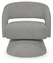 Nashkins Pebble Swivel Accent Chair - A3000757