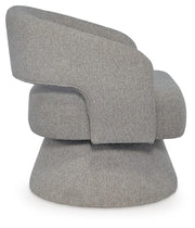 Nashkins Pebble Swivel Accent Chair - A3000757